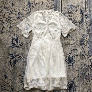 White Lace Dress - Worn Only Once!!